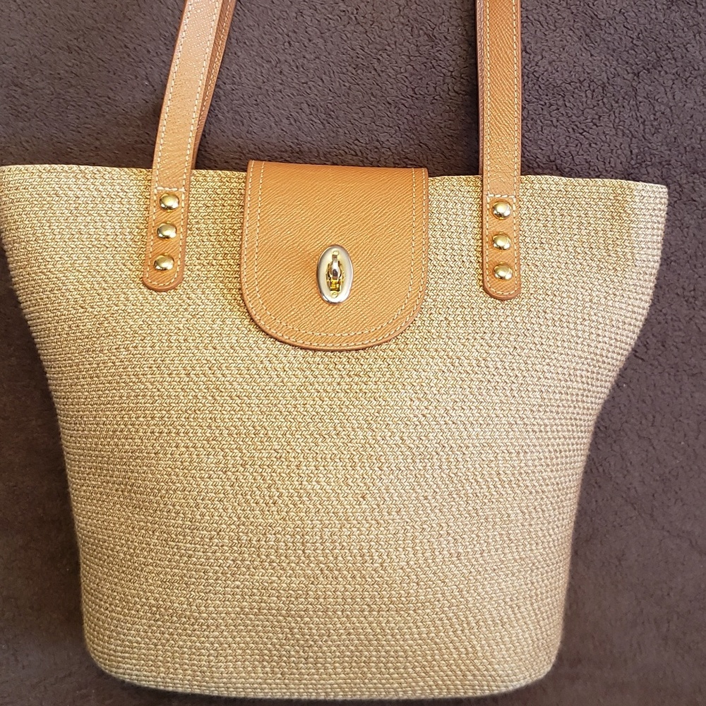 Eric Javitz New York Tan & Brown Woven Squishee To